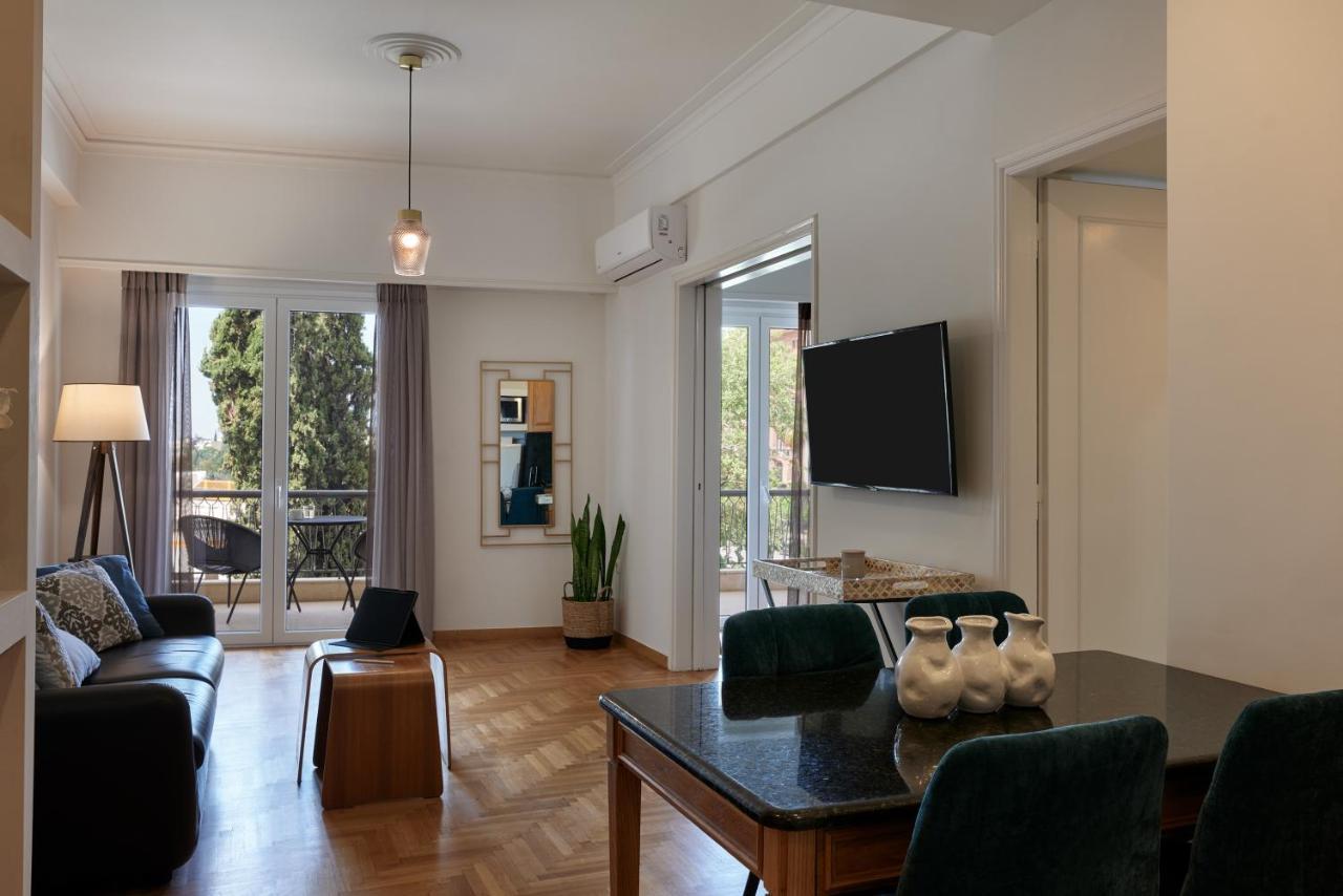Chic One Bd Apartment With Hilton View Athene Buitenkant foto